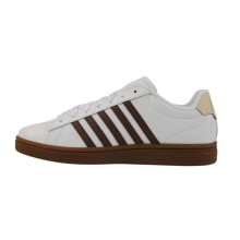 KSwiss Sneaker Court Tiebreak II (Leather) 2025 cream white/brown men's